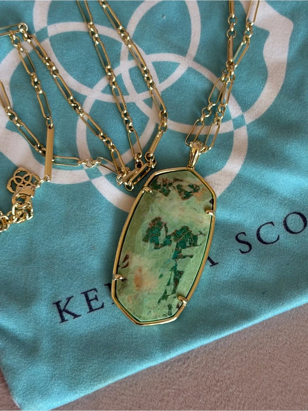 Kendra Scott gold tone